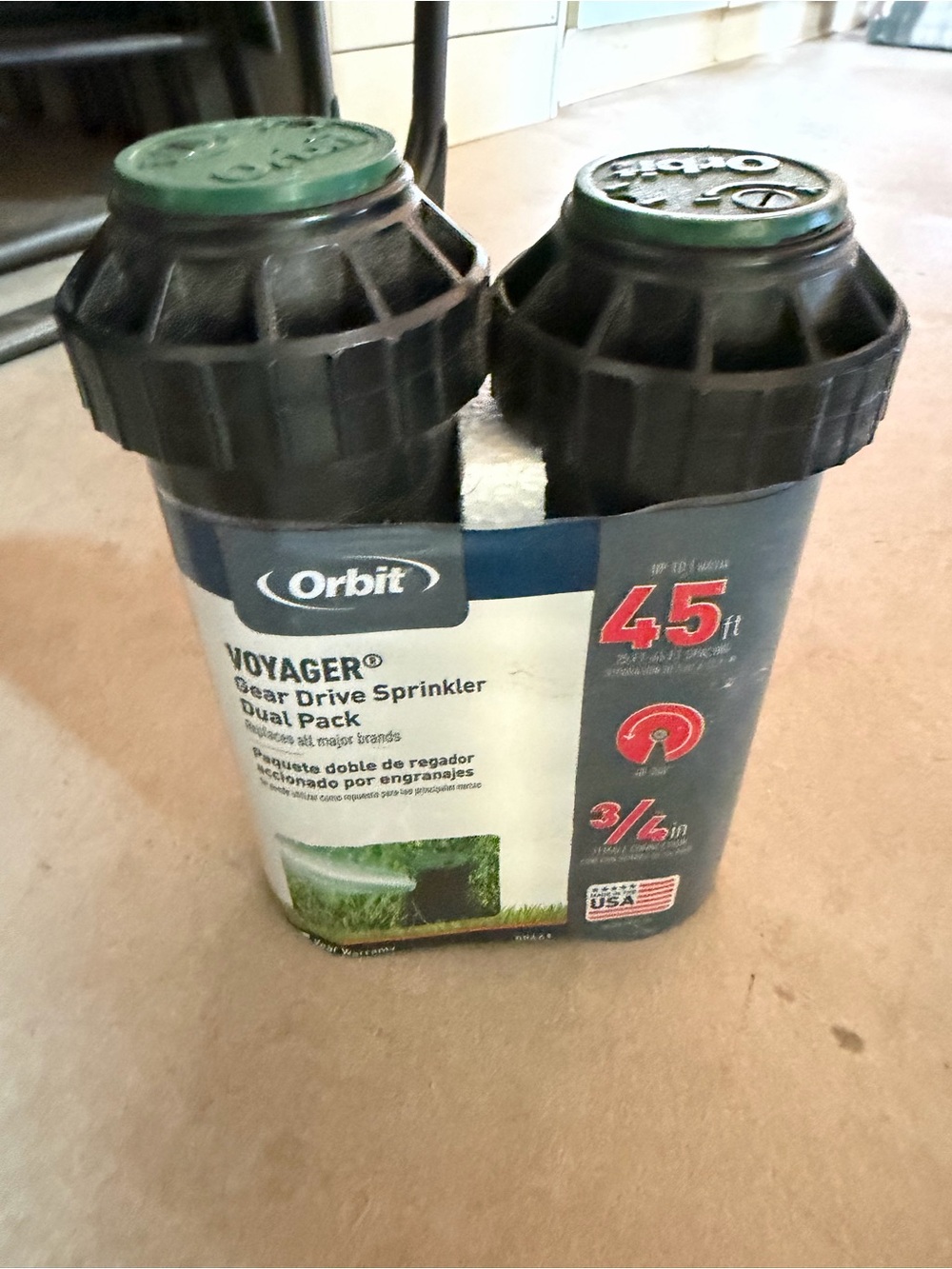 ORBIT VOGAGER SPRINKLER 2 PACK #55461